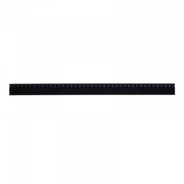 Линейка 40 см, чёрная /5471940