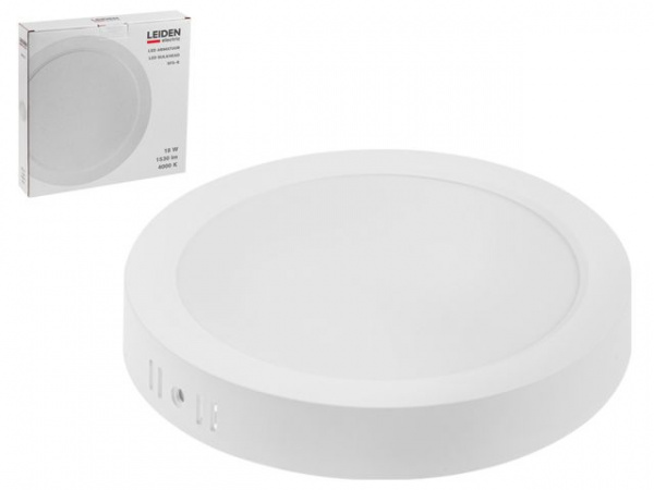 Светильник светодиодный накладной круг 18 Вт 4000К, IP44 SFS-R LEIDEN ELECTRIC (807010)