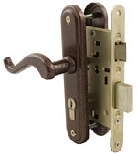 Замок врезной Зенит ЗВ4-85.3 (хром) (БП-00010350)