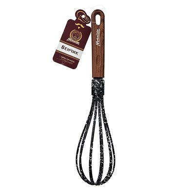 Венчик кулинарный из нейлона, резиновая ручка, 30 см MARMITON /17221