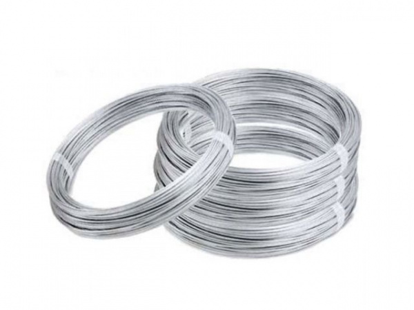 Проволока вязальная оцинкованная ф3.0мм (бухта 5кг) (ГОСТ 3282-74) (1133188500808) (ПРОСТ)