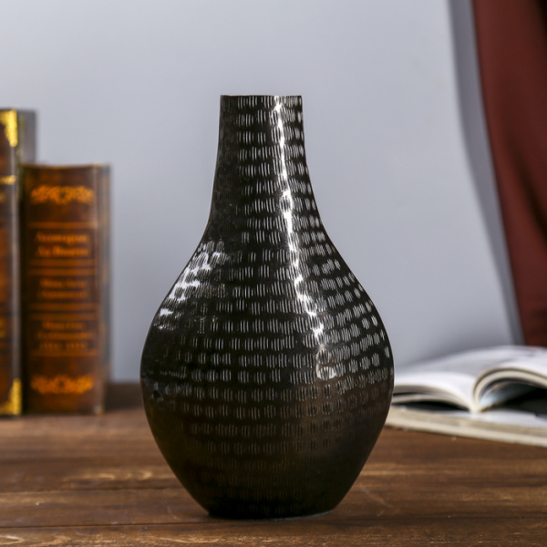 Ваза металл "Ночь"   1317373