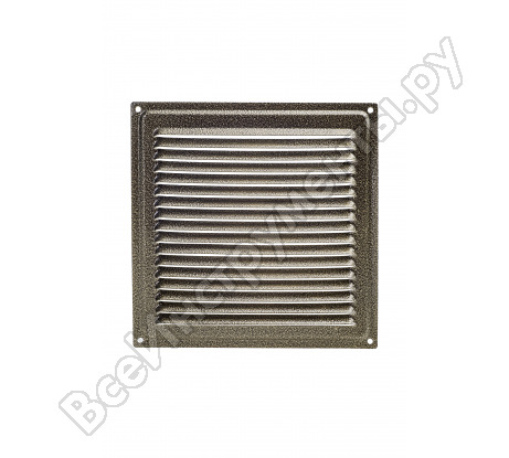 Решетка вентиляционная 100х200 с сеткой /бронза/450д