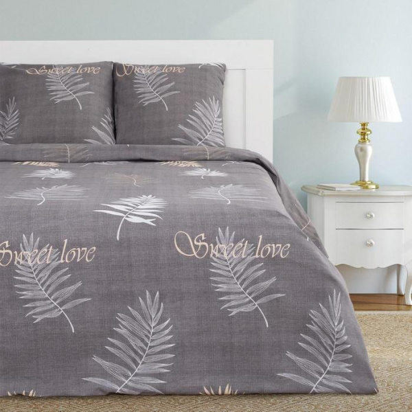 Постельное бельё «Этель» 2 сп Sweet Love 175х215 см, 200х220 см, 70х70 см-2 шт/5126824