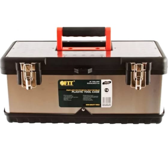 Ящик пластиковый для инструмента 23" (590х280х225 мм) FIT 65603