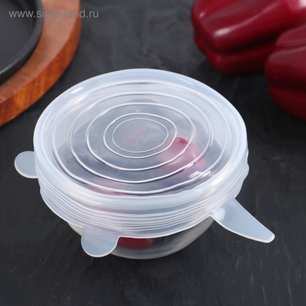 Крышка универсальная для хранения продуктов «Черепашка», 11 см/1857292