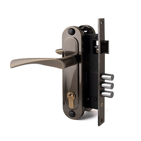 Замок врезной 1523/60-АВ (межосевое 70мм) 106215