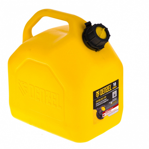 Канистра для ГСМ, премиум, 10л Denzel/53129