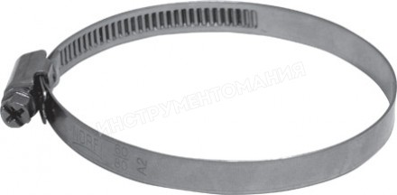 Хомут обжимной 26-44 мм (нержавеющая сталь со сваркой)/64282