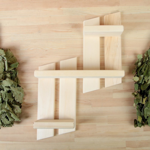 Полка "Ступенька" 11×45×64см, липа "Добропаровъ" 1280127