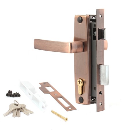 Замок врезной 1330/60 АС (межосевое 80мм) 106113