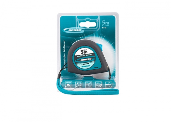 Рулетка "Магнетик" 3 м x 16 мм/17043М