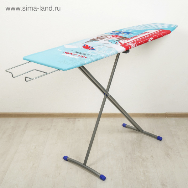 Доска гладильная НИКА 1 (фанера 1225 * 345), подрукавник, подставка под утюг, NIKA