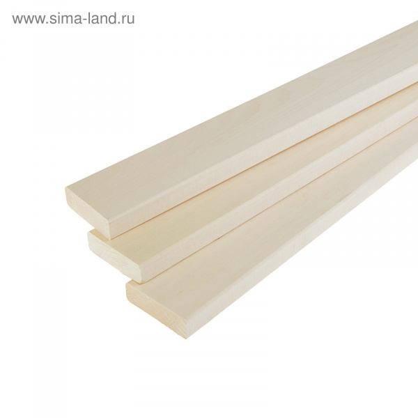 Полок ЛИПА сорт "ВТОРОЙ" 300х9х2,6см за 1шт "Лесопилка 166"/3689953
