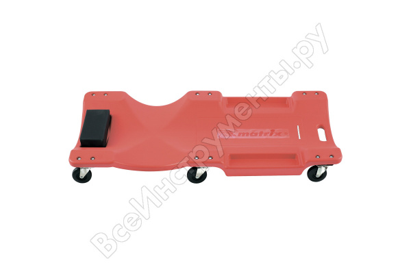 Лежак ремонтный на 6-ти колесах, 1000х475х128мм/567485