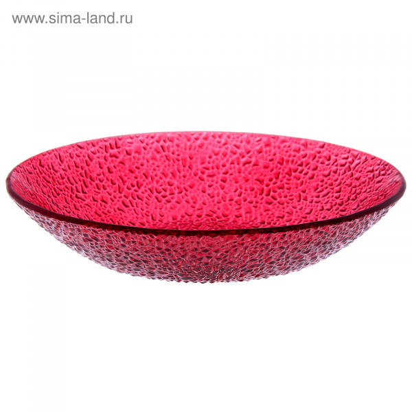 Тарелка d=20см красная   2846555