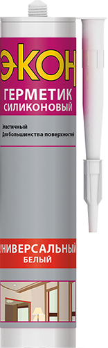 Герметик "ЭКОН" Универсальный (белый) 280мл.