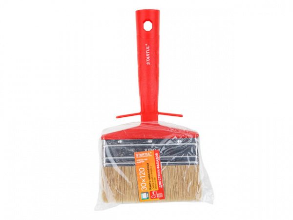 Кисть-макловица 30х120мм смеш. щетина (стены, фасады) STARTUL MASTER/ST0130-120