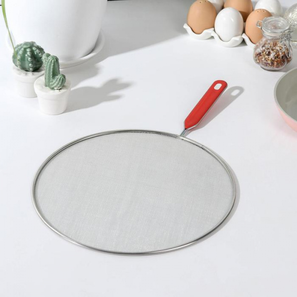 Экран от тбрызг с ручкой, d=29 см 1054788