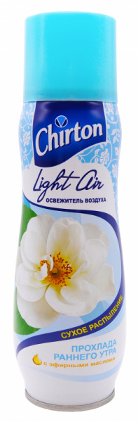 Освежитель воздуха CHIRTON Лайт Эйр Прохлада раннего утра 300 мл
