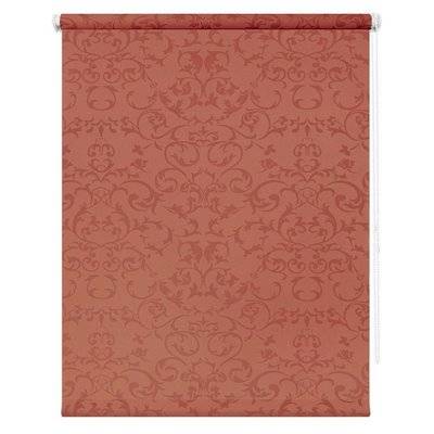 Рулонная штора Дельфы коричневый 140х175  8358