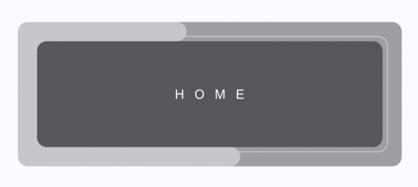 КОВРИК ВЛАГОВПИТЫВАЮЩИЙ СПАНЧ 45Х120 СМ СЕРЫЙ ПРЯМОУГ.	