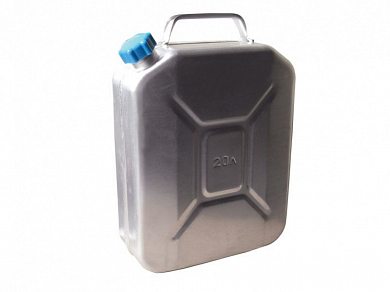 Канистра алюминиевая 20л. Для горючего и масел,/64945