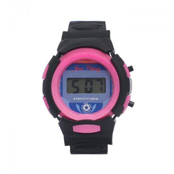 Часы наручные детские, электронные "Спорт", ремешок силикон, l=23 см, микс/1379695