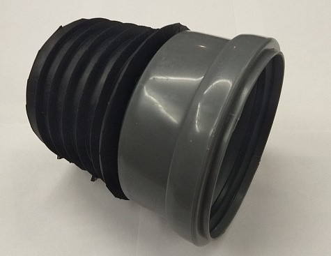 Муфта ремонтная переходная чугун-пластик 110мм
