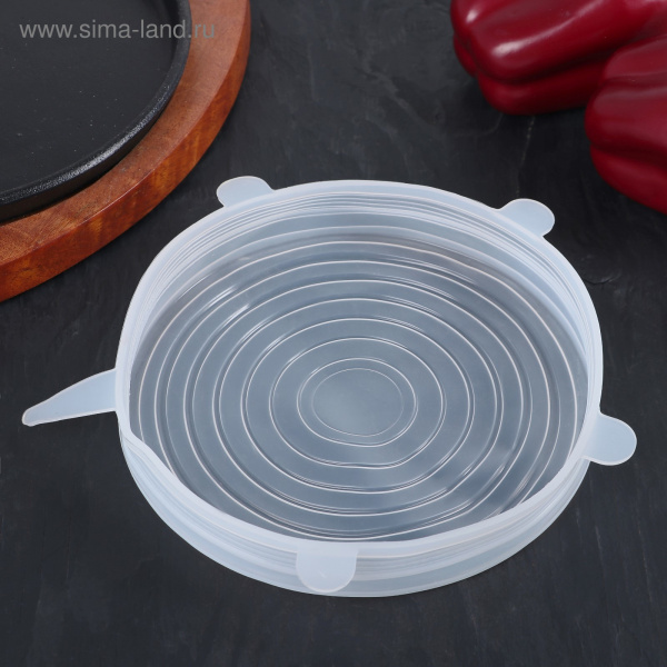 Крышка универсальная для хранения продуктов «Черепашка», 17 см/1857294