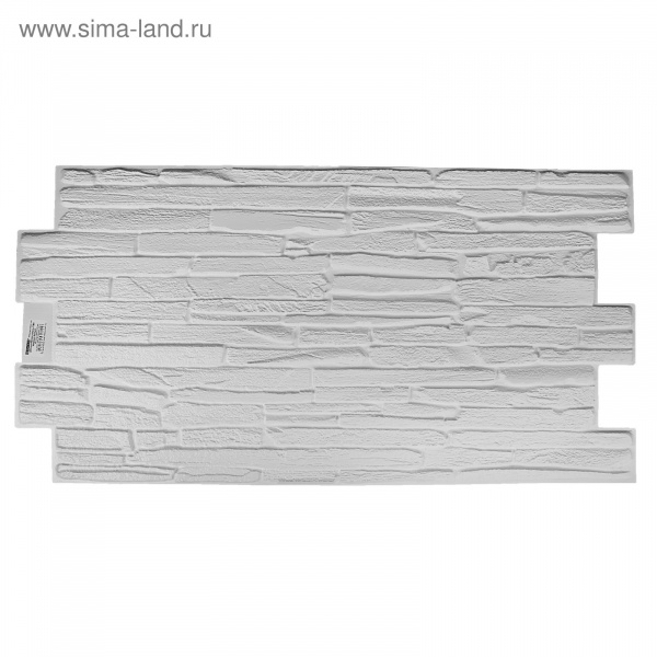 Панель ПВХ 980*500 Кварцит белый/2958849