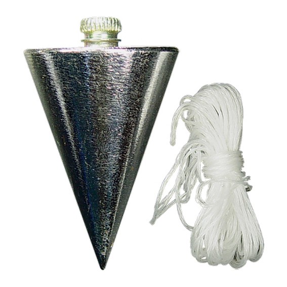 Отвес конусный, 300 г, шнур 5 м Matrix/84833