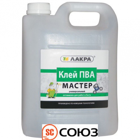 Клей ПВА Универсал Мастер 10кг Л-С