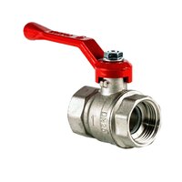 Кран шаровой STI Ду80 Ру16 муфтовый (муфта-муфта) полнопроходной, рычаг