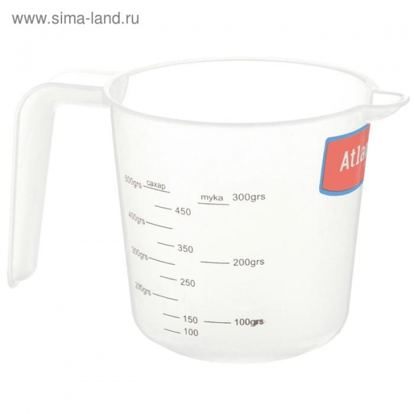 Мерный стакан Atlantis, 500 мл /2855445