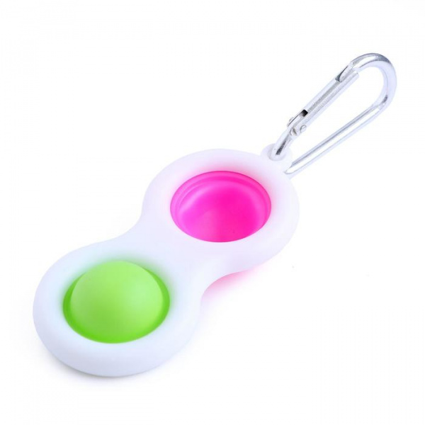 Антистресс игрушка «Вечная пупырка», Симпл димпл, двойная/7029044