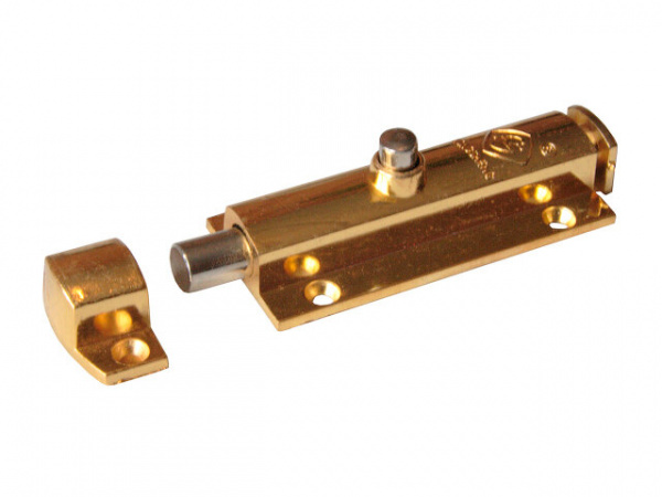 Шпингалет автомат, золото STARFIX (SMF-2736)