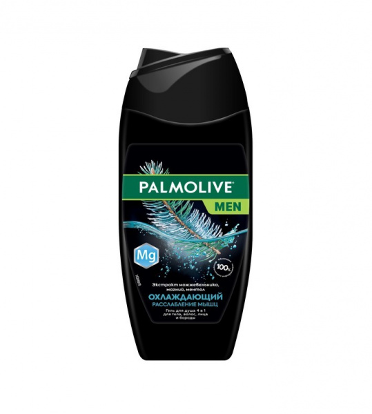 Гель для душа ПАЛМОЛИВ 250мл. Муж."Охлаждающий" расслабление мышц