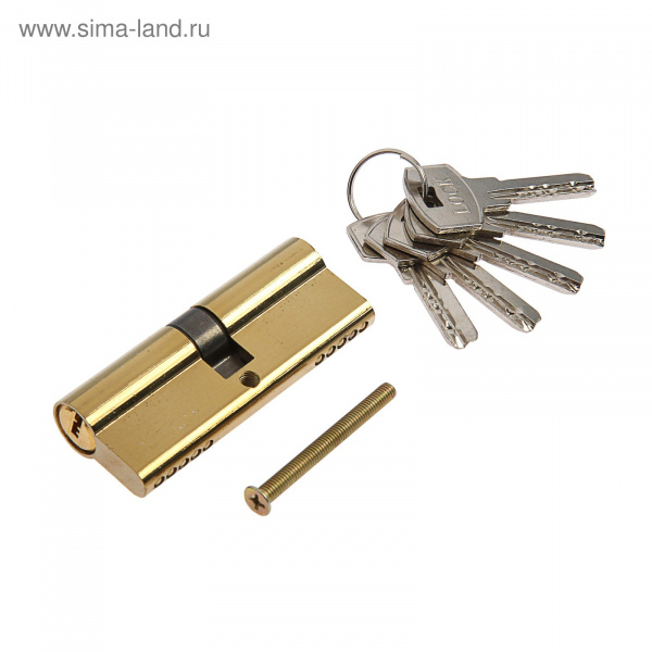 Цилиндровый механизм 80мм 5кл. /золото/ГАРАНТ/ 423д