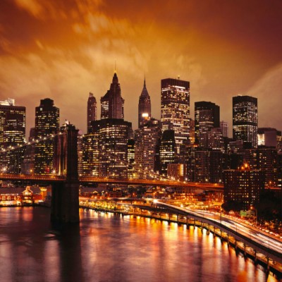 Фотообои DECOCODE Бруклинский мост 4х2,8 41-0024-WV