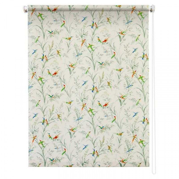 Рулонная штора Парадиз белый 100х175 /8914