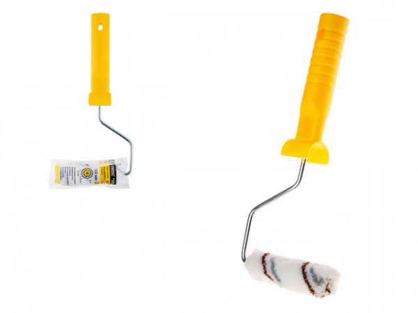 Валик "POLYACRYL" 15-100мм с ручкой 6мм STARTUL MASTER (нанесение лаков на водной основе,ST0241-10R