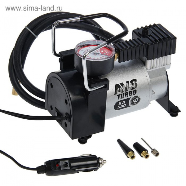 Компрессор автомобильный DGM AC-0913 (12 В, 130 Вт, 35 л/мин, 10 бар (манометр 7 бар), сумка)