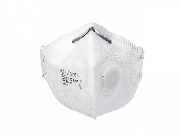 Респиратор Исток ИСТОК-1СК складн. с клап. FFP1 (до 4 ПДК) (10016)