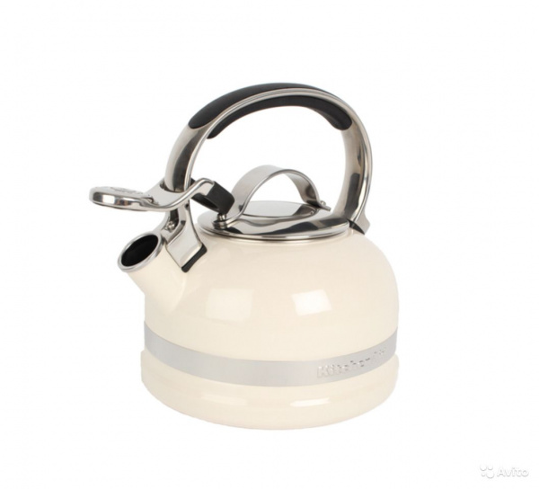 Чайник для плиты KitchenAid, кремовый, KTEN20SBAC