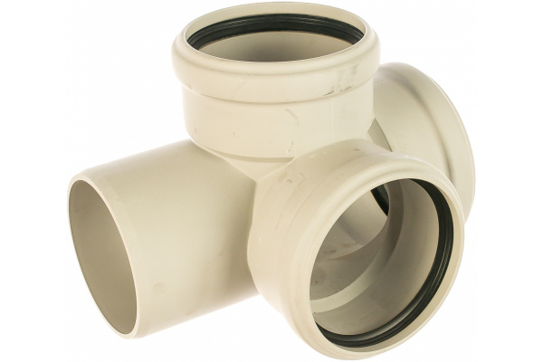 Крестовина двухплоскостная левая Stilte Белая 110x110x50/87,5