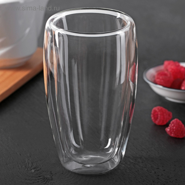 Стакан с двойными стенками «Поль. Дуо», 400 мл /3600753