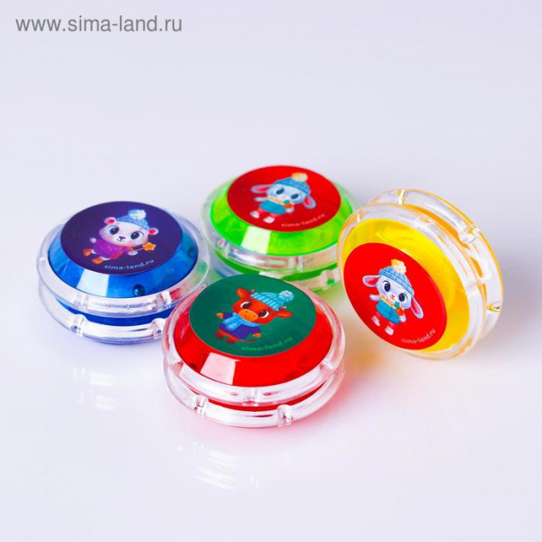 Йо-йо "Зверята" d=4,7 см, цвета МИКС 4986887