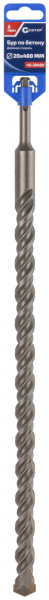 Бур по бетону CUTOP, Profi, двойная резьба, SDS-Plus, 20 х 460 мм/40-20460