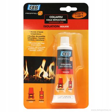 Клей огнеупорный PROPFEU COLLAFEU 12*50ml 1100С